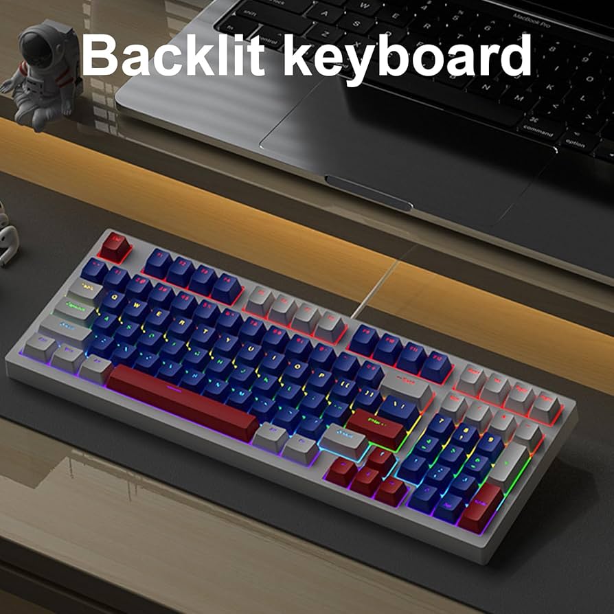LEDバックライトキーボードを搭載したメカニカルゲーム
